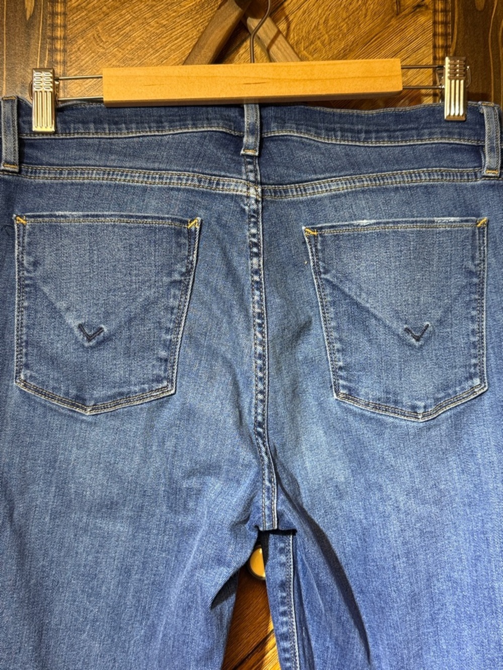 Hudson Jeans Women's Skinny Ankle Jeans in Medium Blue - Picture 6 of 6